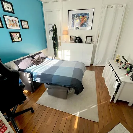 Apartament Authentique Parisien A Bastille *